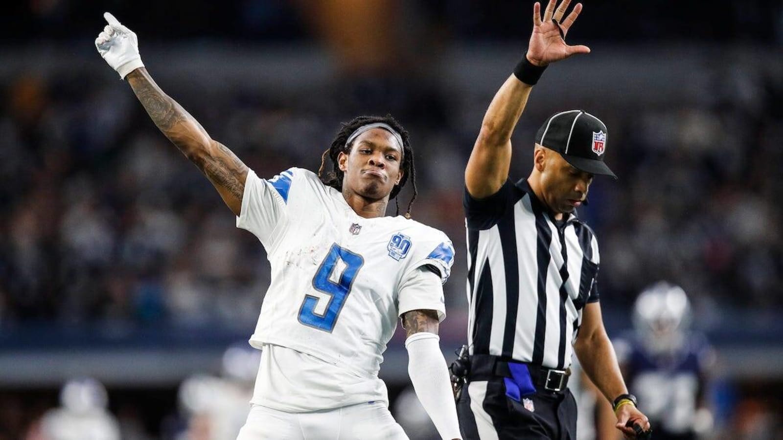 Jameson Williams outruns 49ers defense on end around, gives Lions early lead in NFC Championship