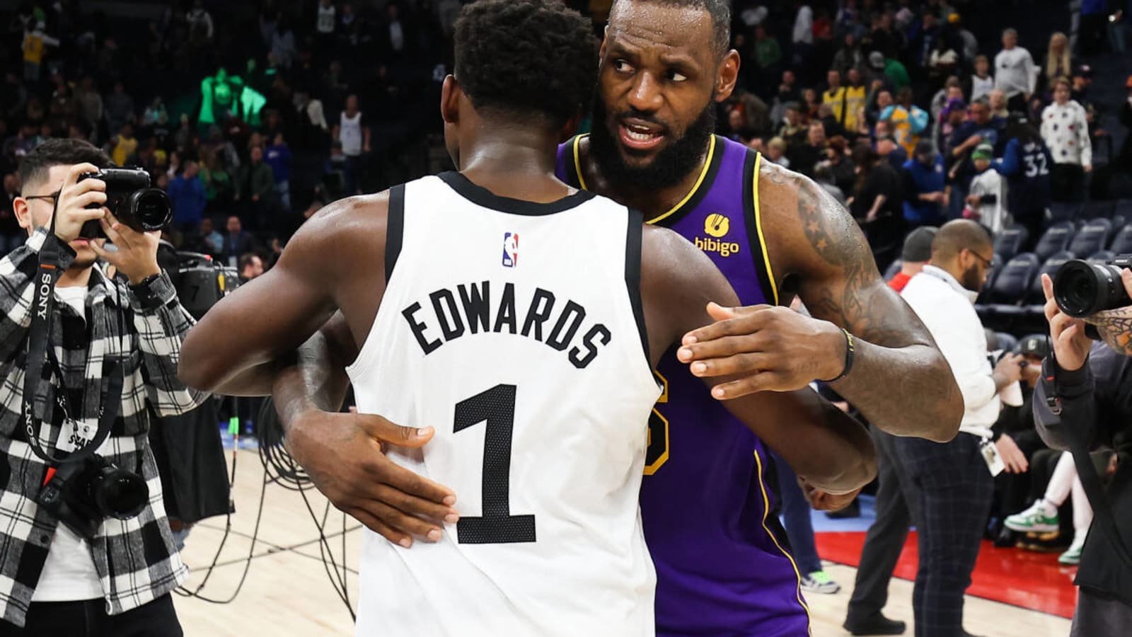 LeBron believes Ant, SGA can &#39;continue the torch&#39; when he retires