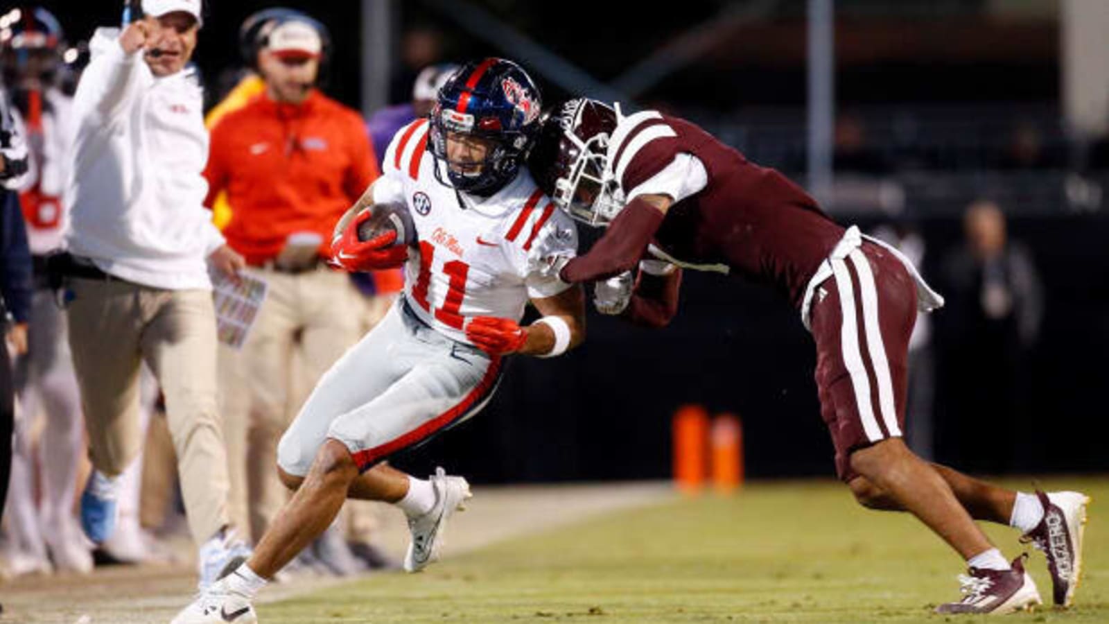 Jordan Watkins &#39;Wants to Be Part&#39; of Rebels&#39; Potential College Football Playoff Run in 2024