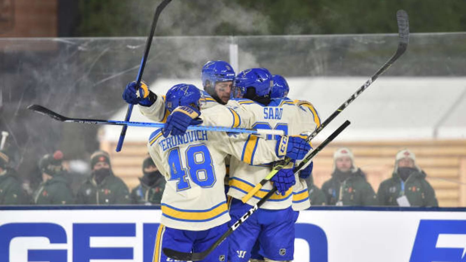 Blues players grateful, honored to be selected to play in another Winter Classic