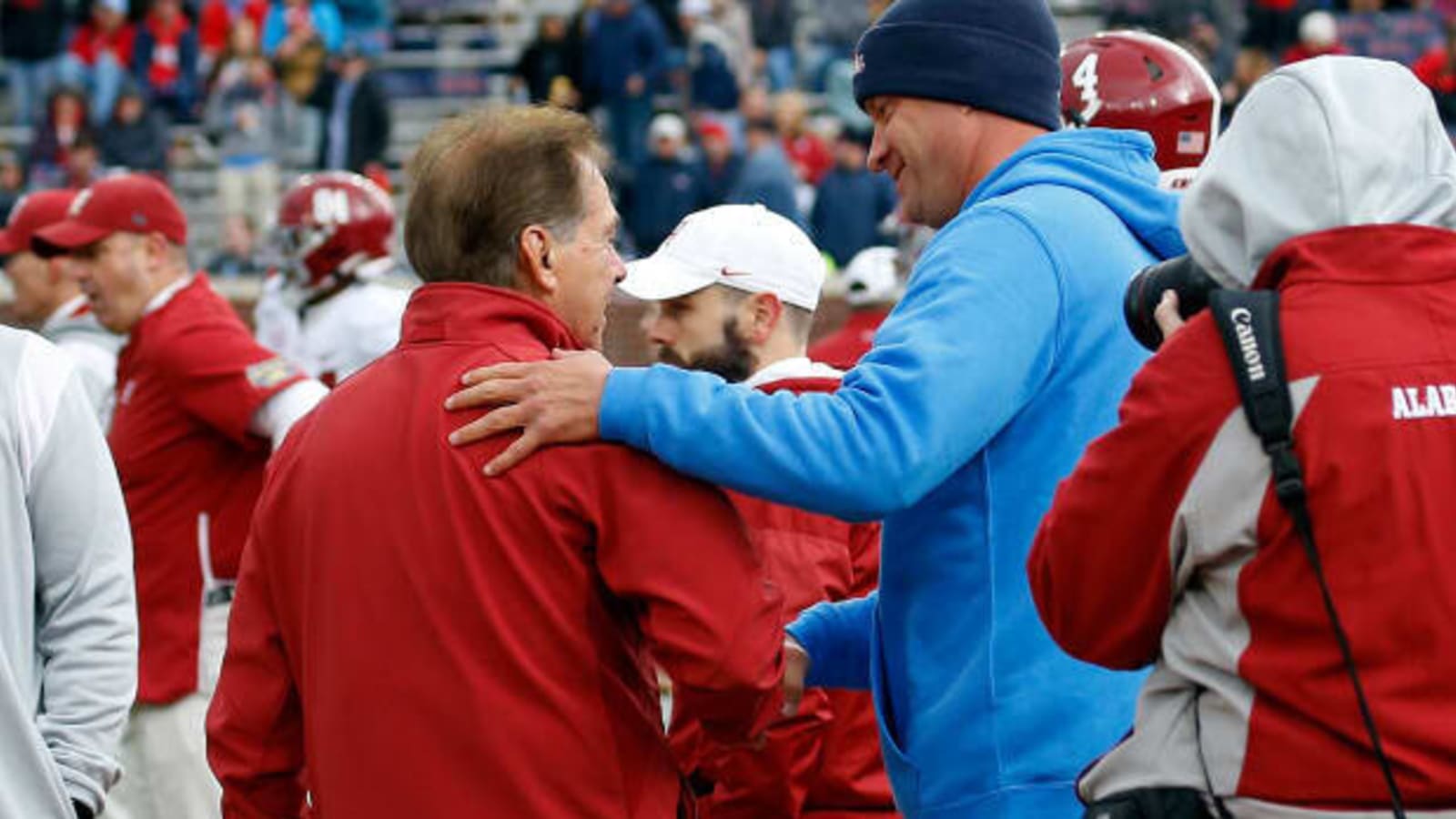 &#39;Two Goats!&#39; Lane Kiffin Pays Homage to Coaching Mentors Nick Saban, Pete Carroll