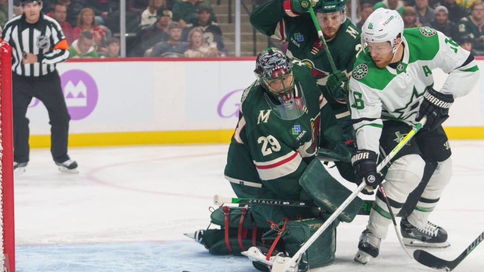 Wild booed off ice in Dallas whipping; Duhaime ejected