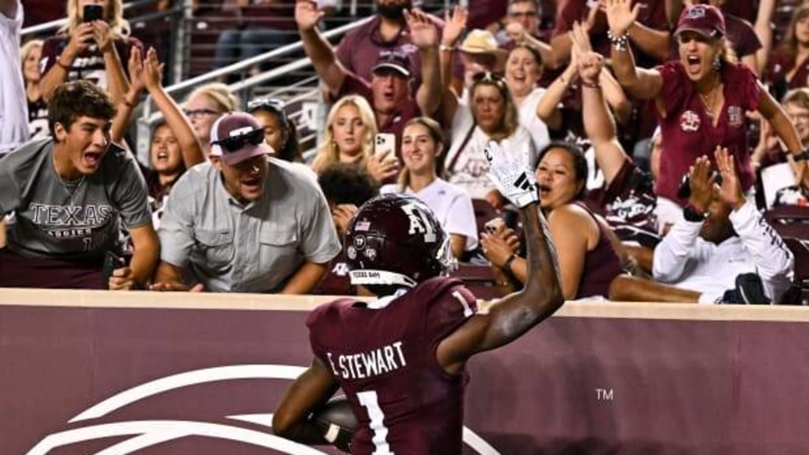 Report: Evan Stewart Did Not Travel With Texas A&M To Face LSU