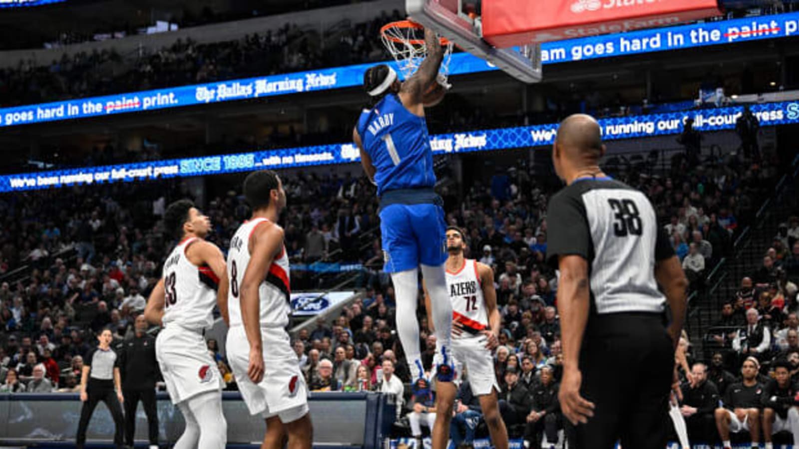 Jaden Hardy Shines in Shorthanded Mavs&#39; Win Over Blazers: &#39;I Feed Off Kyrie Irving&#39;s Energy&#39;