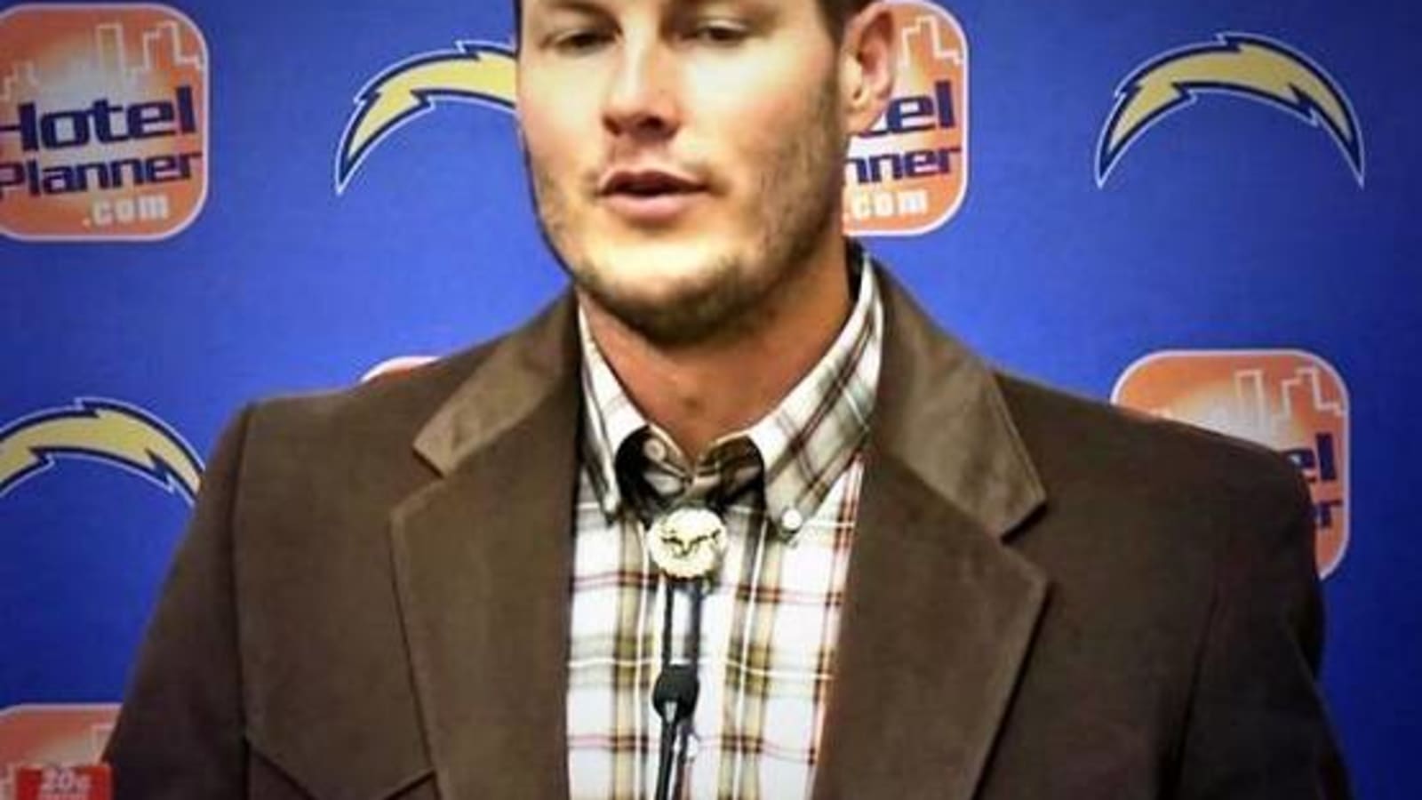 Phillip Rivers' famous bolo tie was given to him by a fan