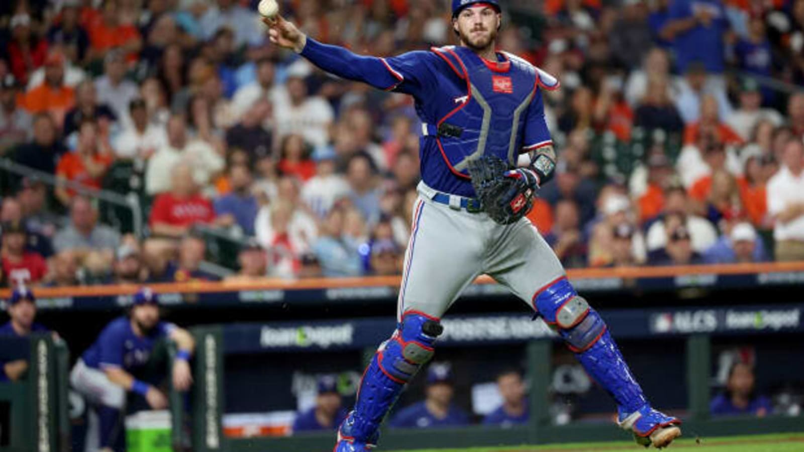 Gold Glove Always Rangers Catcher&#39;s Goal