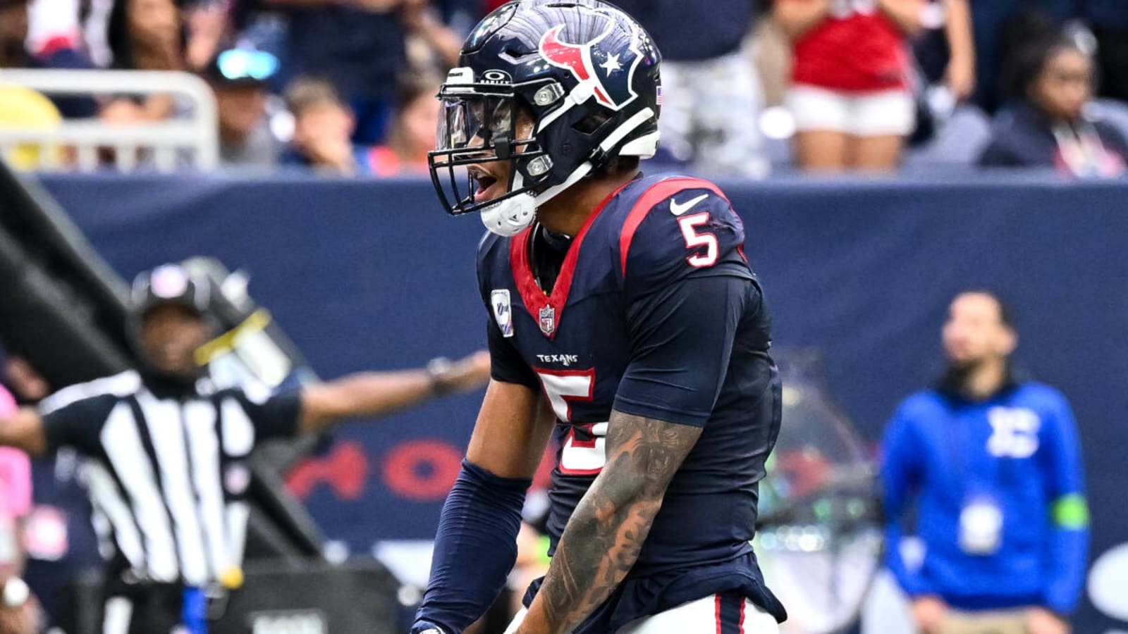 Exclusive Jalen Pitre Ignites Texans with Motivating Message