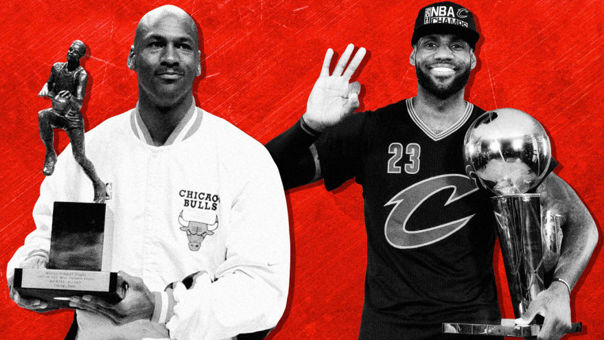 The 'Michael Jordan & LeBron James All-Star teammates' quiz