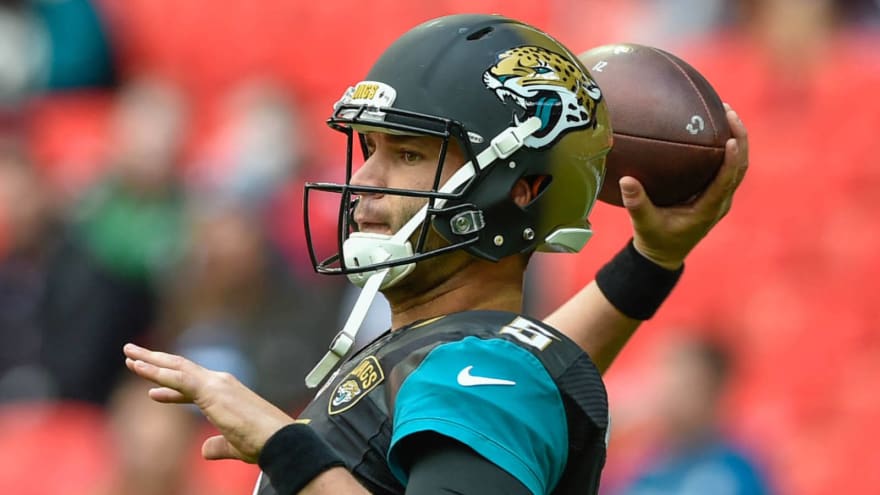 Blake Bortles Jaguars Color Rush Uniforms Are Ugly As Hell Yardbarker Uniforms unveiled tomorrow on #tnf pregame. yardbarker com