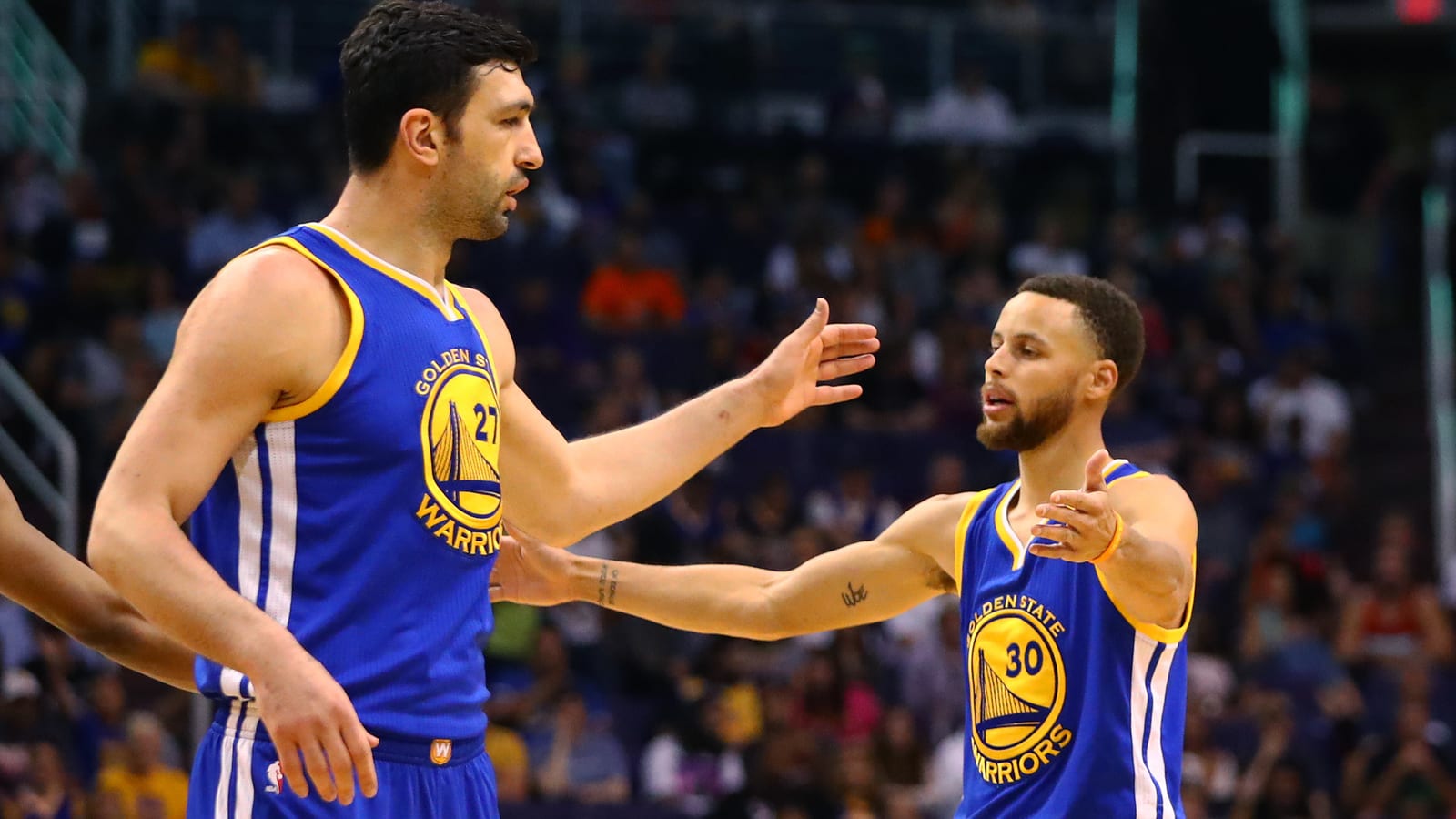 Zaza Pachulia pokes fun at Kevin Durant, Stephen Curry