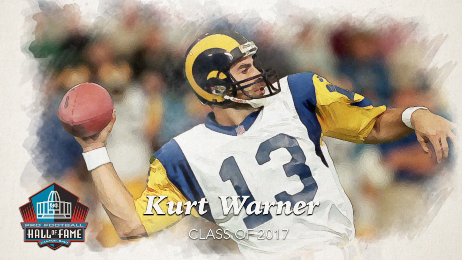 Kurt Warner enters the Hall as the GOAT of perseverance