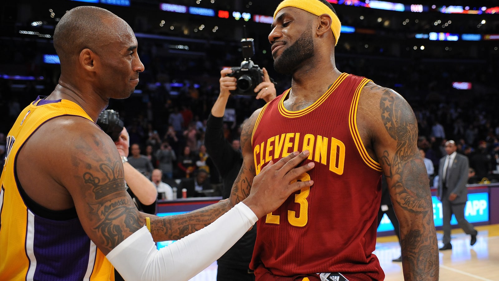 LeBron on never facing Kobe in Finals: 'I didn't hold up my end'