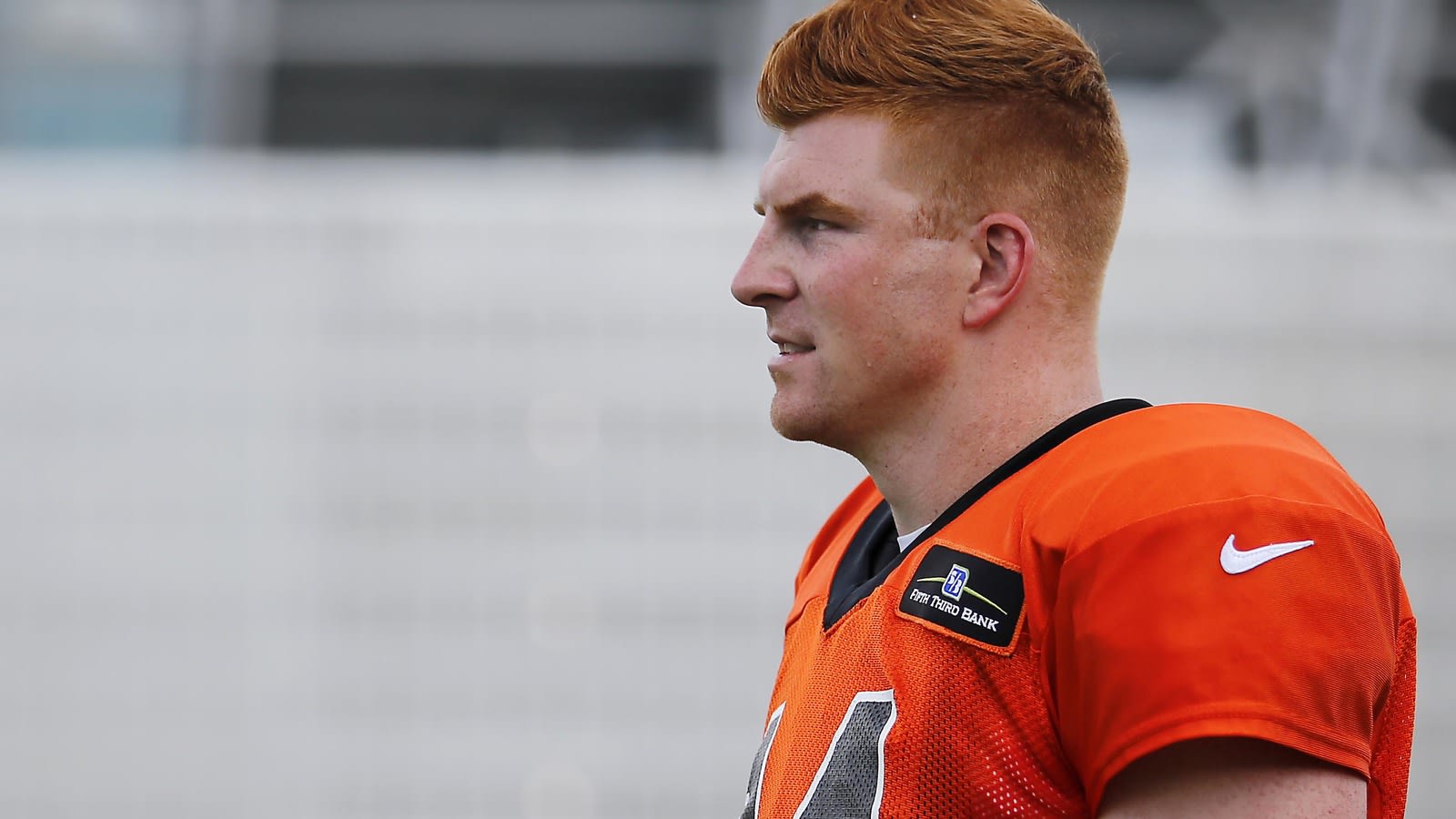 Andy Dalton's 3-year-old son wearing his gear is the cutest thing ever