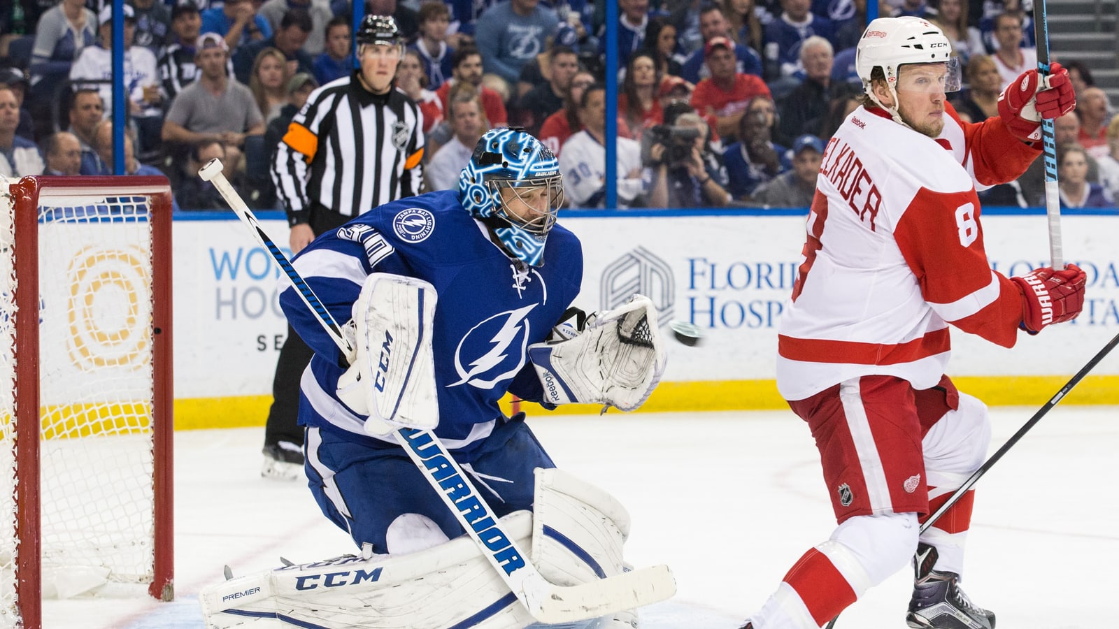 NHL opening round quick hits: Red Wings vs. Lightning