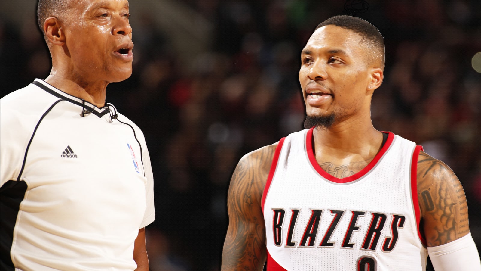 NBA Referee Hotline Bling: Damian Lillard reviews the call logs