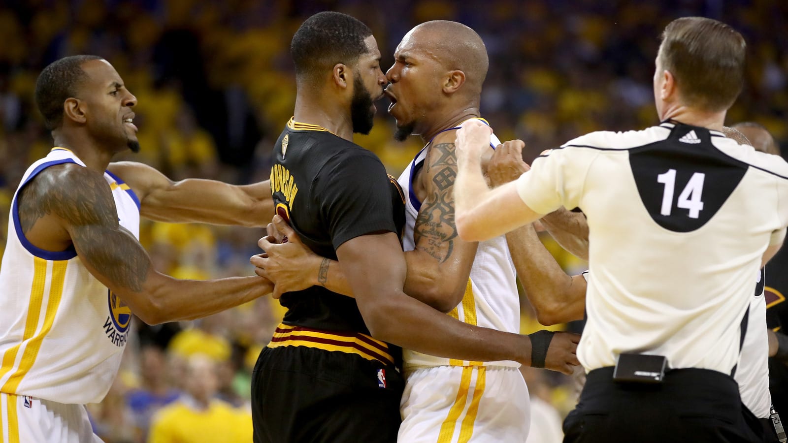 NBA Referee Hotline Bling: David West & Tristan Thompson call LoveLine