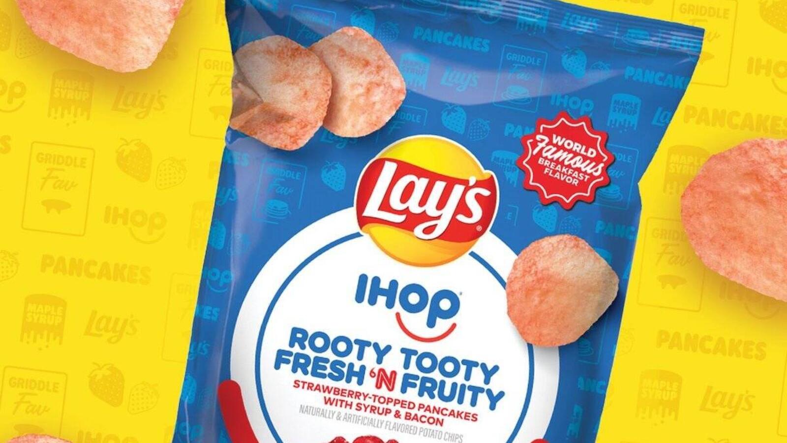 IHOP and Lay’s Are Serving Up Rooty Tooty Fresh ‘N Fruity Potato Chips