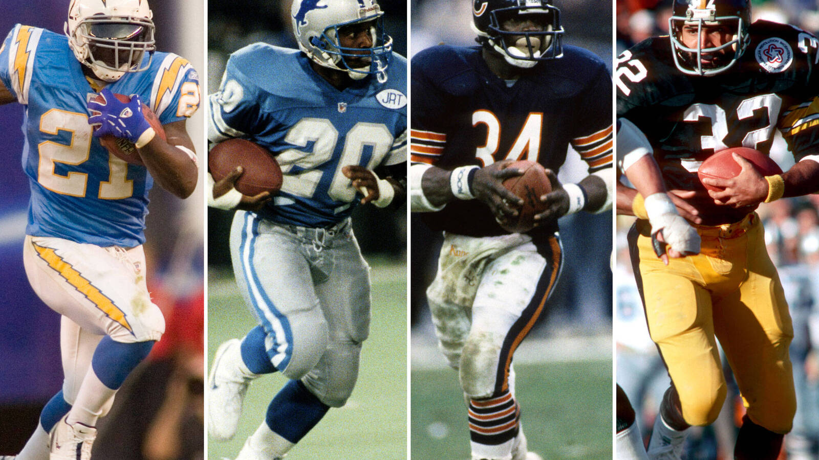 Who is the greatest all-time running back from every NFL team?