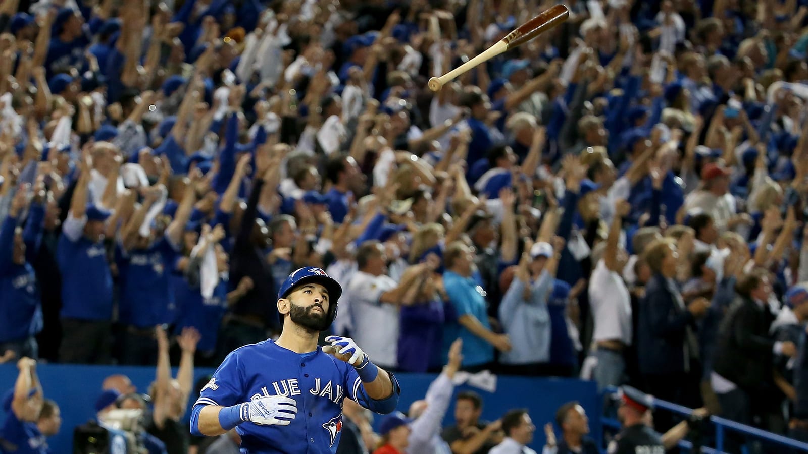 Jose Bautista's bat flip inspires a holiday sweater