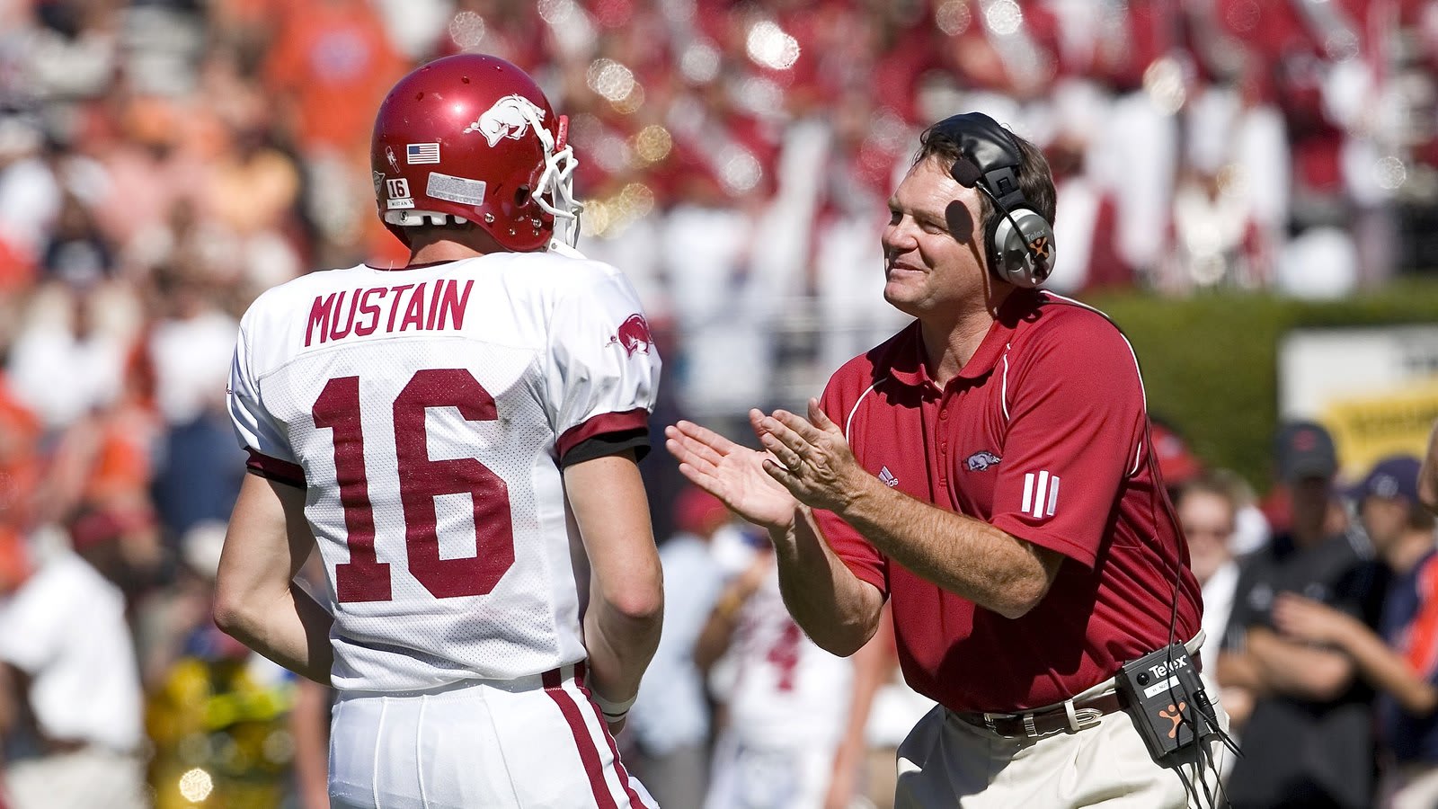 Houston Nutt discusses messy situation with Mitch Mustain