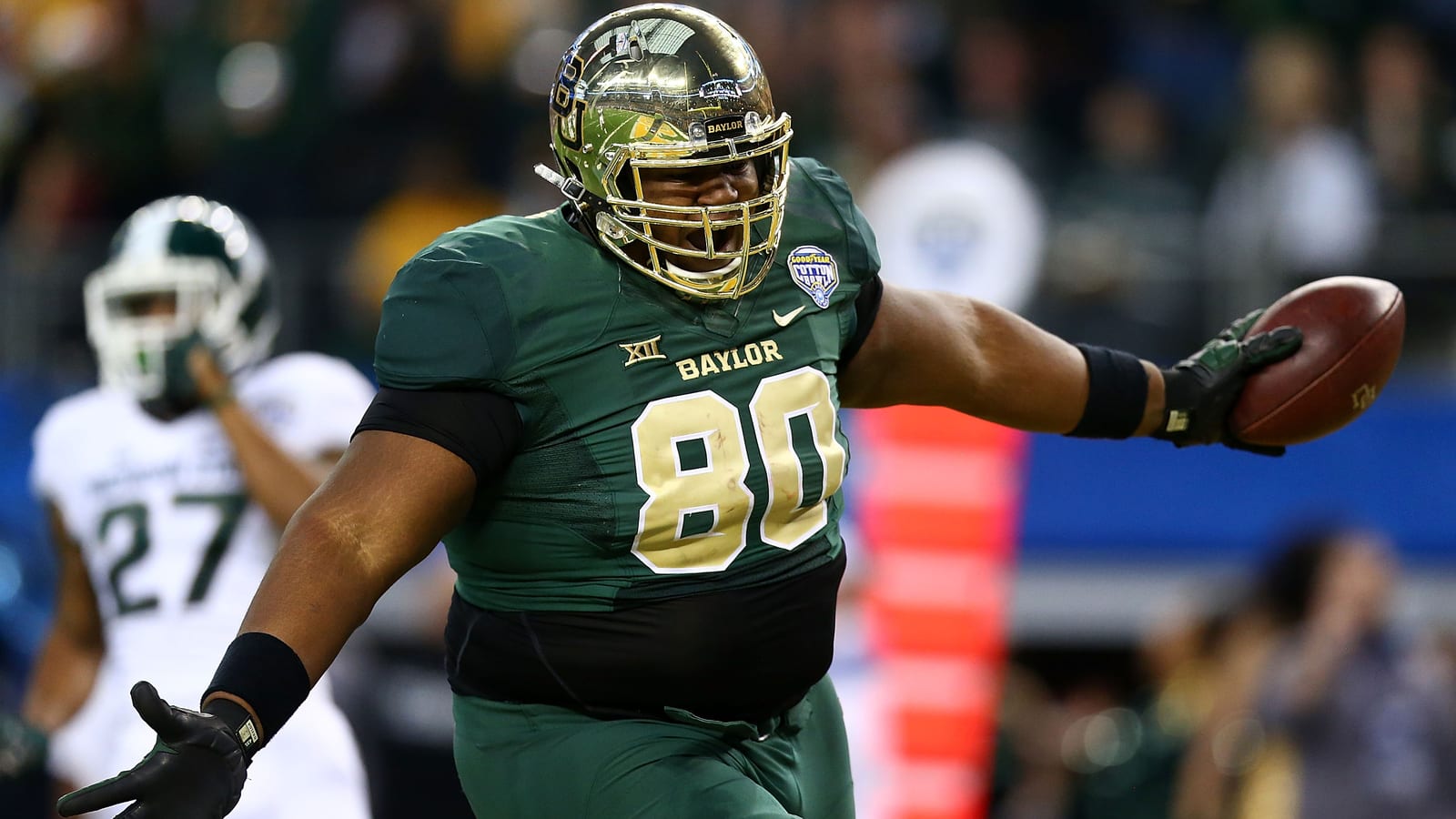 400-pound Baylor TE LaQuan McGowan wants to pursue WWE after NFL