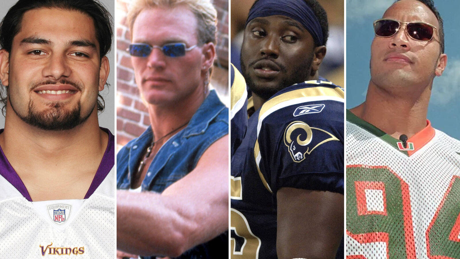 Football players who went on to become actors