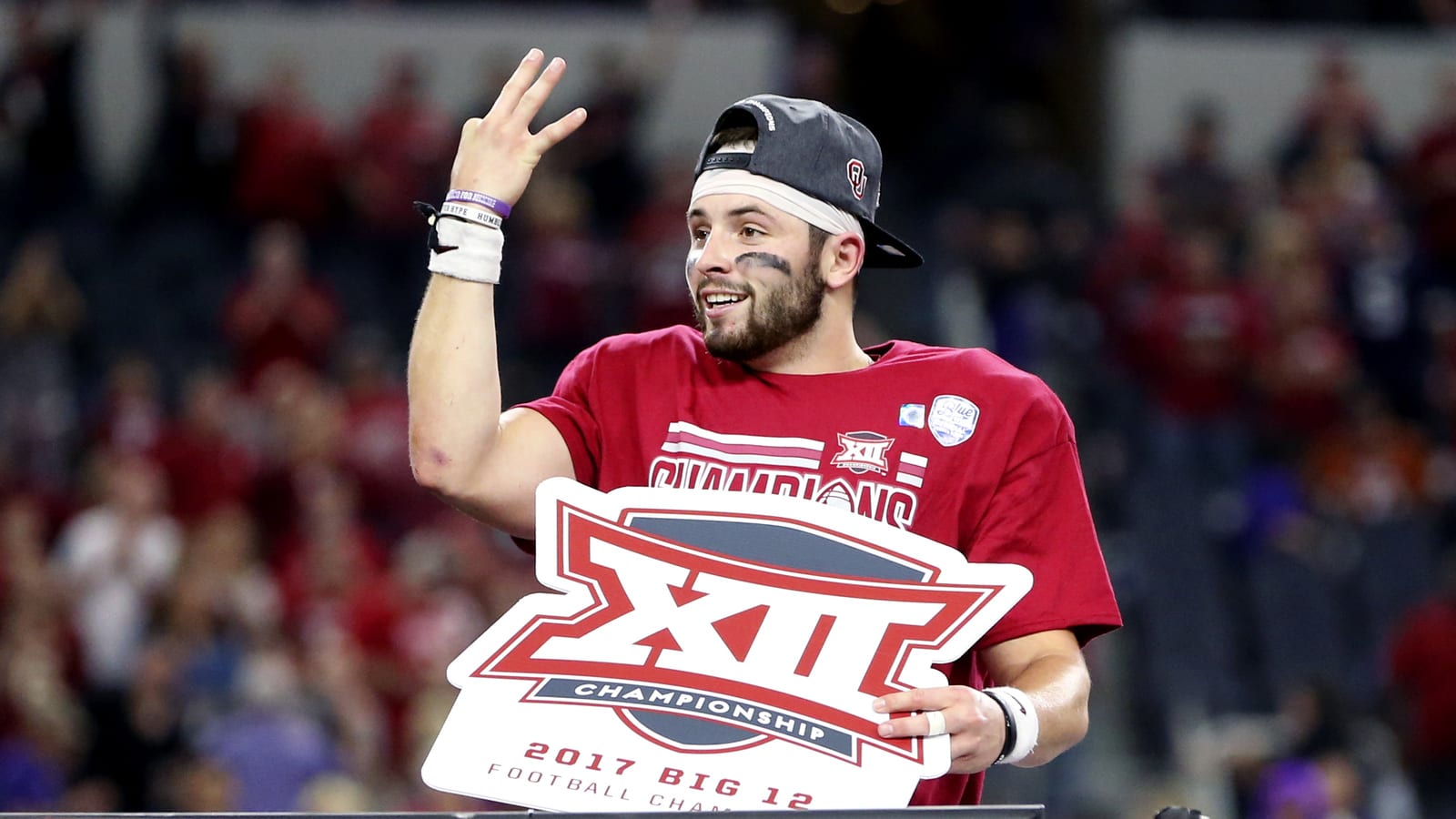 Fan planning to get another Baker Mayfield tattoo if he wins Heisman