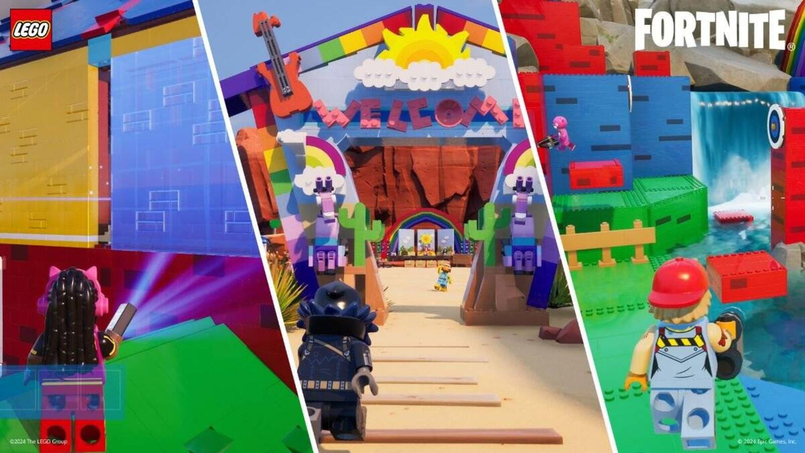 FORTNITE Players Can Now Build Their Own LEGO Islands
