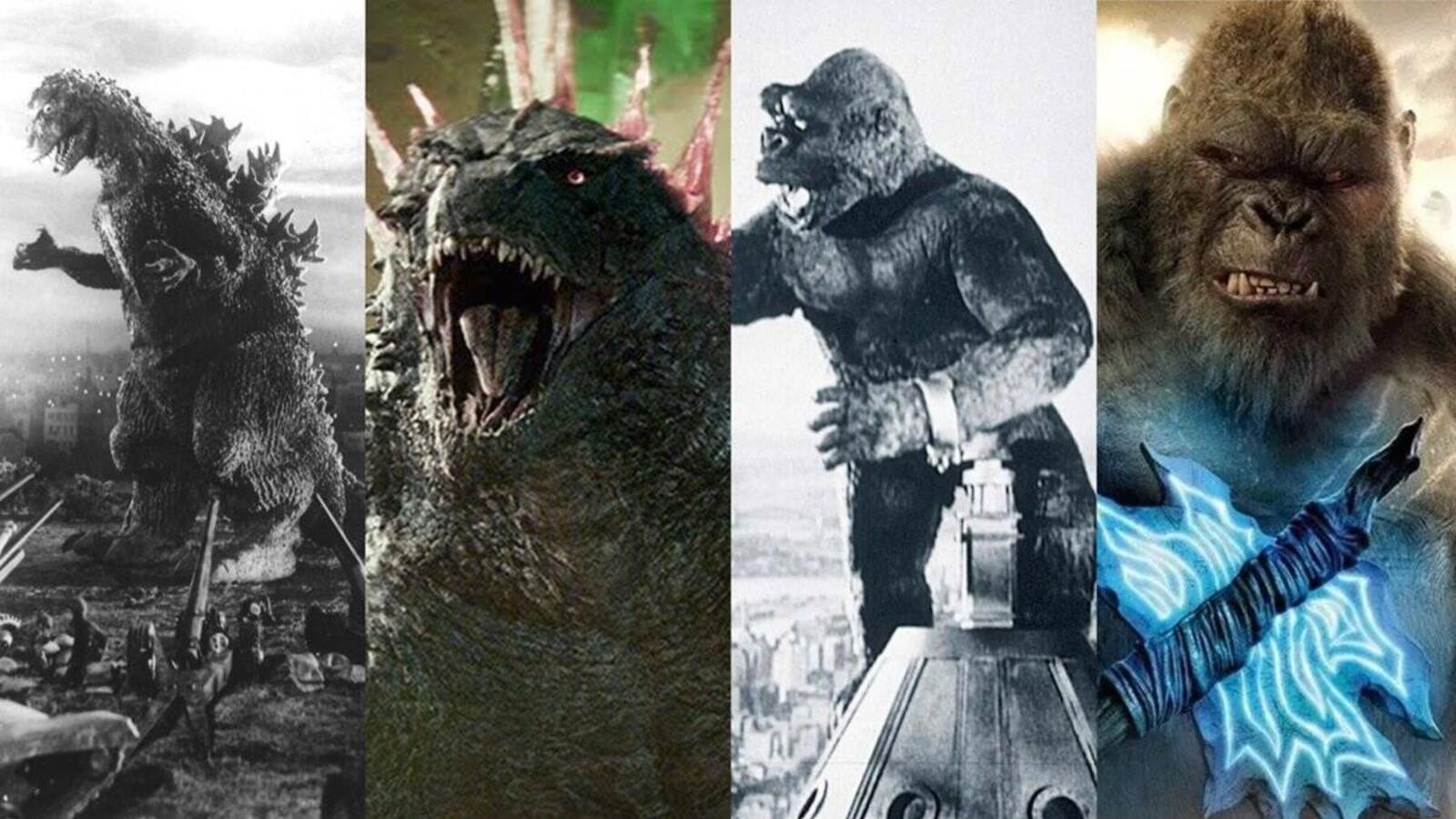 How Godzilla and Kong Have Changed Since Their First Appearances