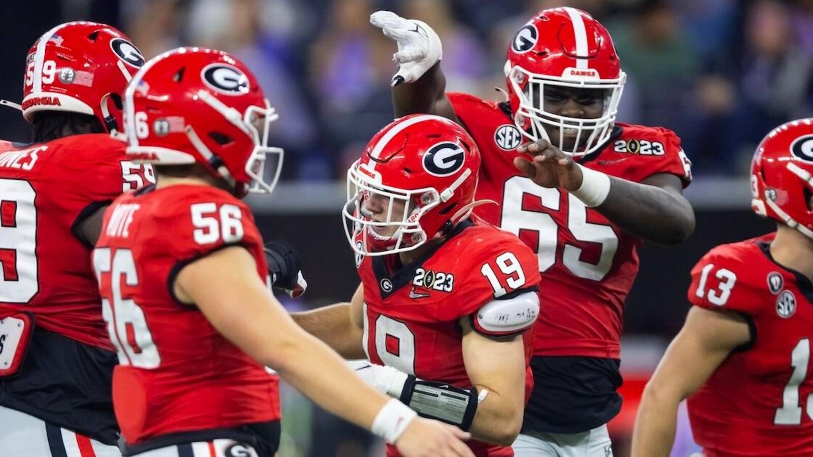 Report: Georgia stars Brock Bowers, Amarius Mims to sit out Pro Day, both will work out April 10