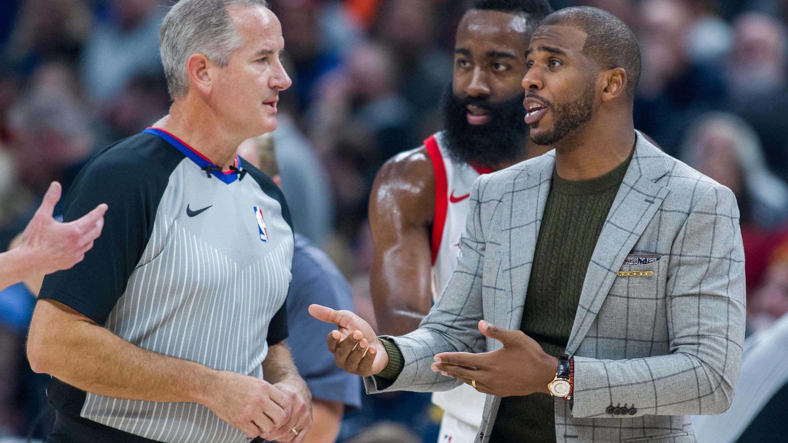 NBA Referee Hotline Bling: Chris Paul dials up his rehab