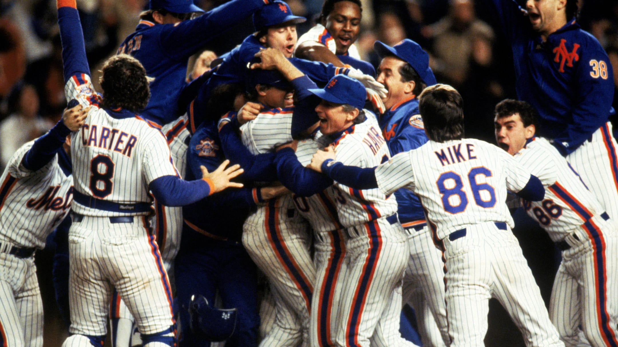 1986 Mets - Kevin Elster, Howard Johnson and Rick Aguilera