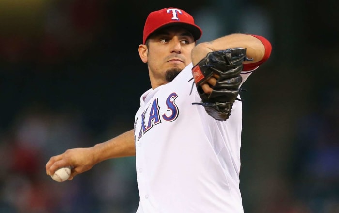Rangers trades Carl Edwards, Justin Grimm, Mike Olt and Neil Ramirez to Cubs for Matt Garza (2013)