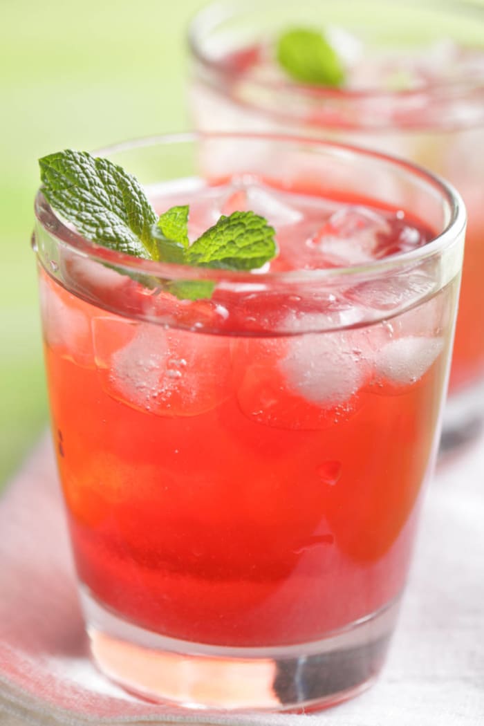Cranberry Mojito
