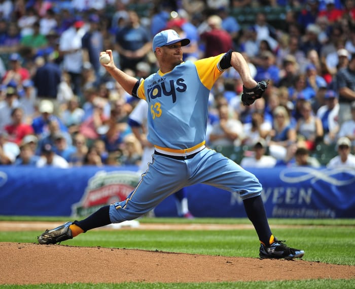 Rays don 1979 'fauxback' jerseys against Red Sox