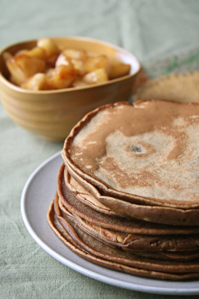 Gingerbread pancakes