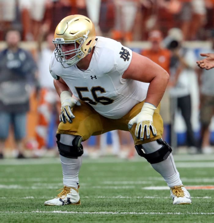 Philadelphia Eagles: Quenton Nelson, OG, Notre Dame