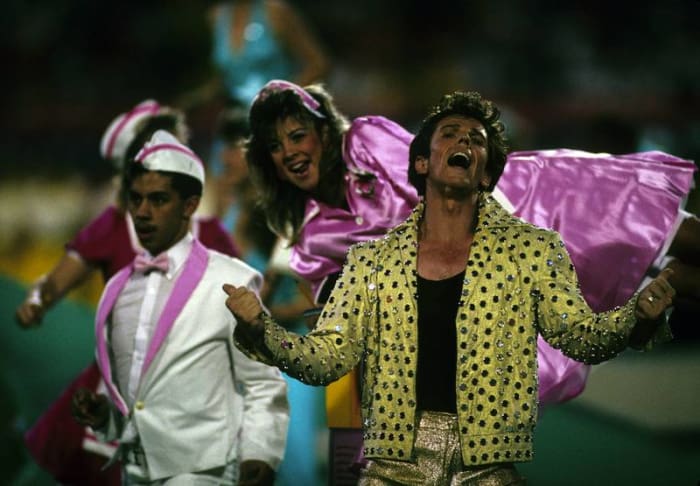 Super Bowl XXIII halftime show - Elvis Presto