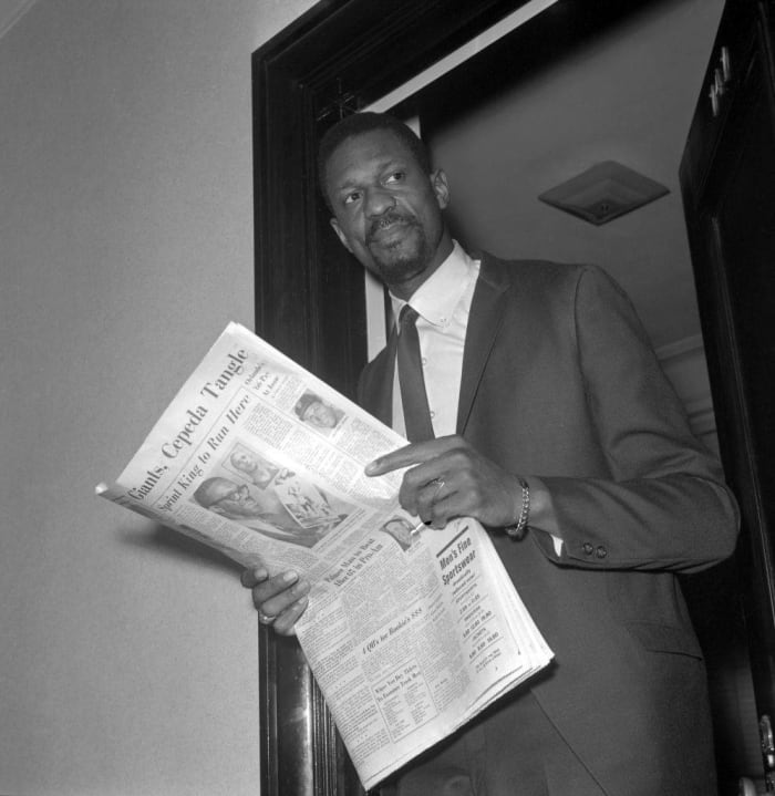 1966: First Professional Black Head Coach: Bill Russell