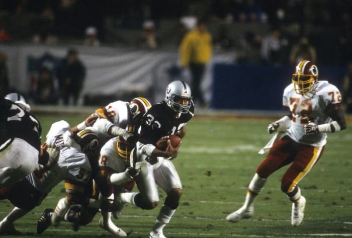 Marcus Allen, RB, Los Angeles Raiders - Super Bowl XVIII