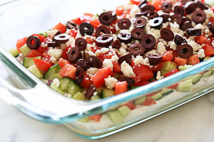 Greek Seven-Layer Dip