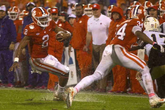 No. 6 Clemson at No. 20 NC State