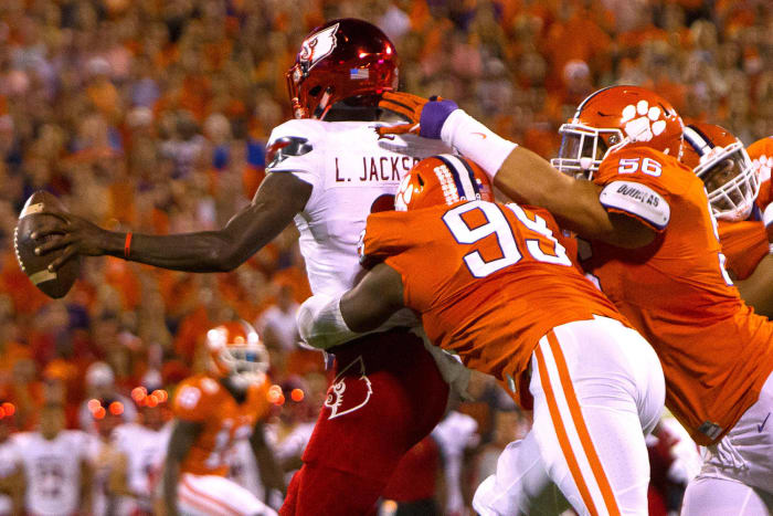Oct. 1 - Clemson d. Louisville, 42-36