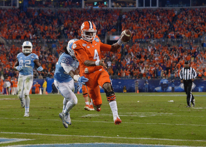 ACC Championship - Dec. 5 - Clemson d. North Carolina, 45-37
