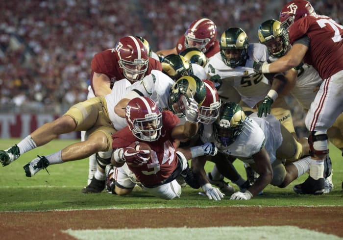 No. 1 Alabama at Vanderbilt