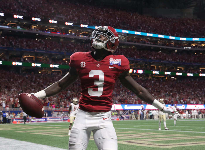 Cleveland Browns (via Texans): Calvin Ridley, WR, Alabama