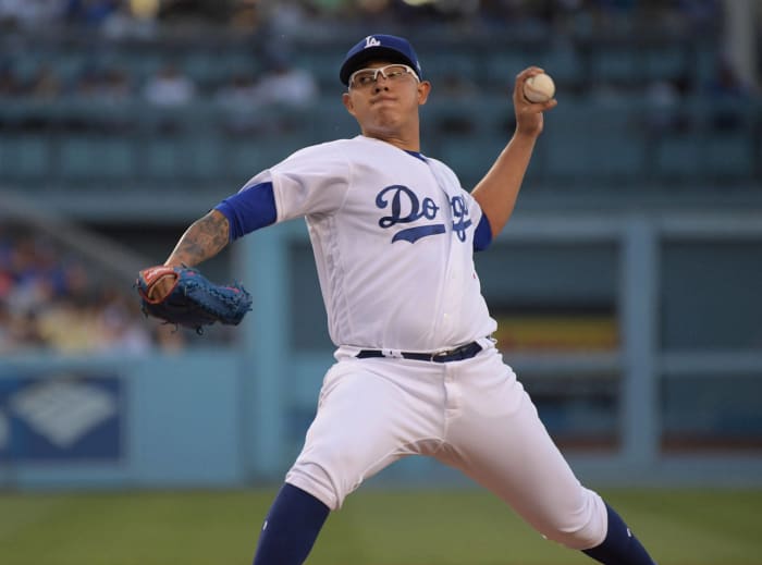 20: Julio Urias, P, Dodgers