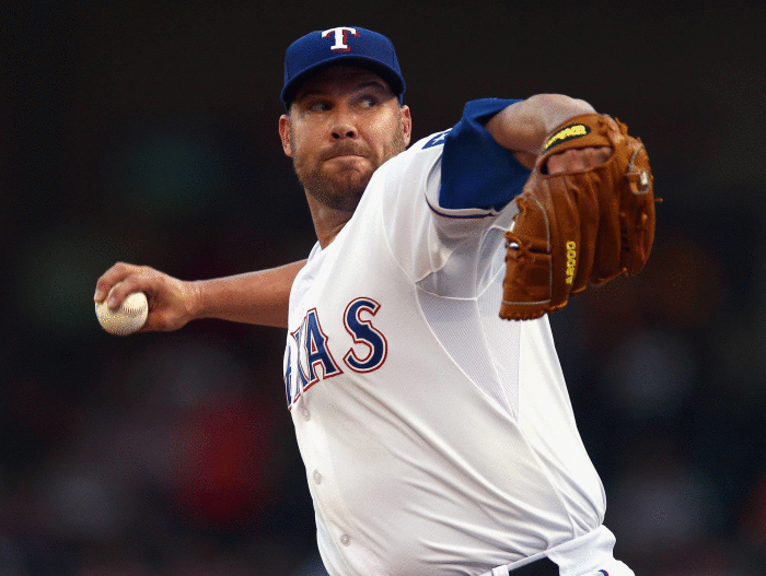 Colby Lewis, Rangers
