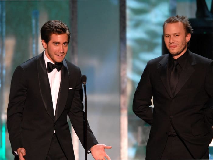 Jake Gyllenhaal and Heath Ledger, "Brokeback Mountain"