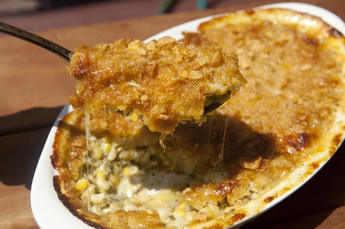 Creamy corn casserole